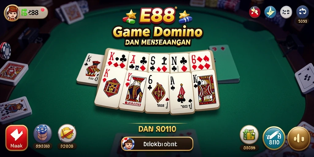 Tampilan menarik dari gameplay E88 yang seru dan menantang.