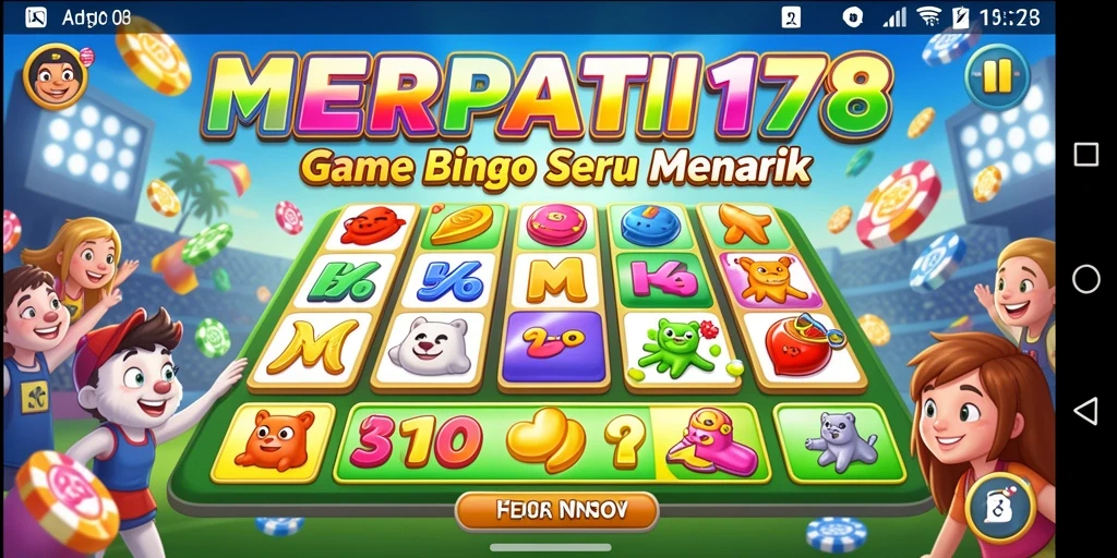 Tampilan gameplay seru dalam MERPATI178 yang penuh warna.