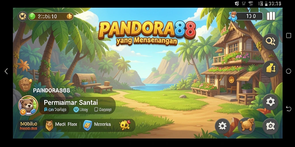Tampilan gameplay PANDORA88 yang menawan dan seru.