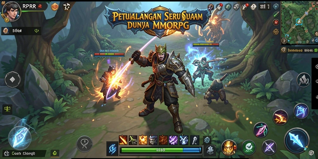 Tampilan gameplay menarik di dunia RPRR yang penuh petualangan.