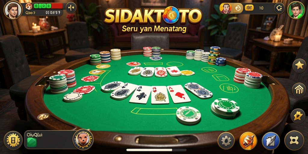 Tampilan gameplay menarik dari SIDAKTOTO yang mengasyikkan.