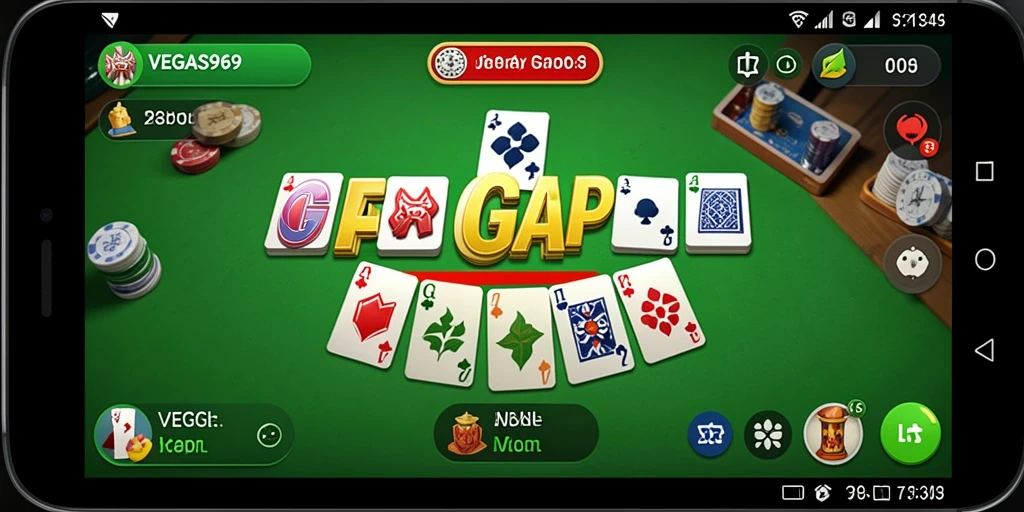 Tangkapan layar gameplay seru dari VEGAS969 dengan pemain berinteraksi.